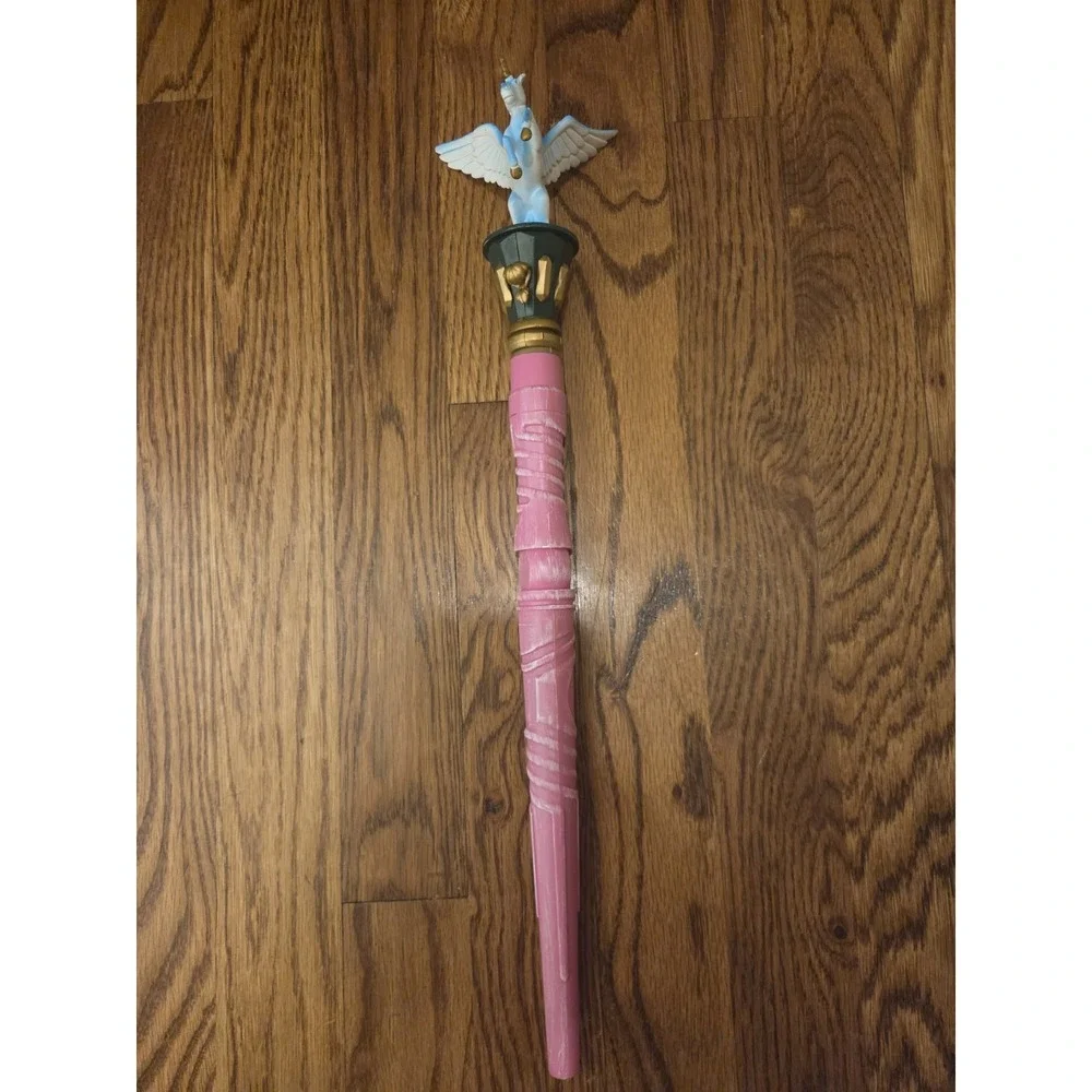 Great Wolf Lodge MagiQuest Pink Wand w/ Blue Pegasus Topper Untested